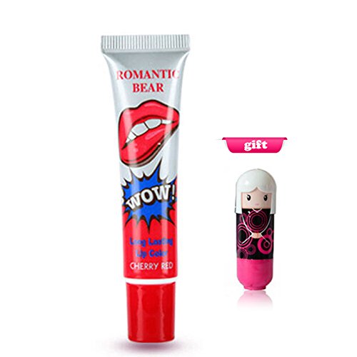 ROPALIA Wasserdichte Peel Off Lip Gloss Long Lasting Rouge Lip Gloss 6 Farben