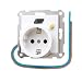 Produktbild Jung A520.30WW  FI-SCHUKO-Steckdose