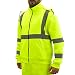 Produktbild PrimeMatik - Sweatshirt jersei lang Ärmel mit reflektierendem gelb Arbeitsplatzsicherheit Größe L