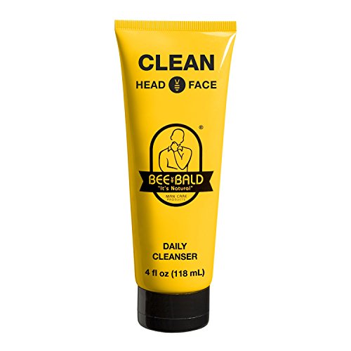 Bee Bald Clean Limpiador diario, 4 fl oz