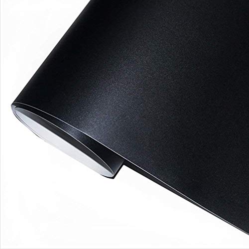 Vinilo Newdoer de pizarra de tiza adhesivo para pared, extragrande, extraíble, 60 x 200 cm , color negro 60 cm