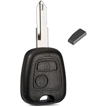 Clé Télécommande De Rechange Pour Peugeot 206 306 405 - 2 Boutons, 433 MHz, Puce ID46 PCF7961, Lame NE73
