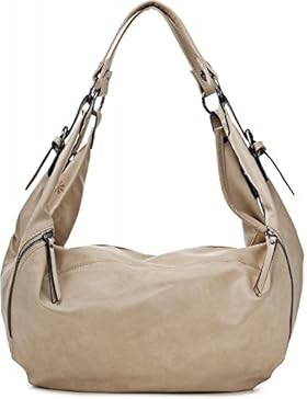 MIYA BLOOM, Damen Handtaschen, Rucksäcke, Schultertaschen, Hobo-Bags, Beuteltaschen, 37,5 x 37 x 1 cm (B x H x T)