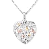 Rhodiniertes 925er Sterling Silber