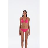 Eros Kadın 3055Bk &Uuml;&ccedil;gen K&uuml;&ccedil;&uuml;k Bikini Takımı, &Ouml;rme, Fuşya, 40