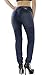 Ladies, Girls, Women's Classic Toasted Blue Wonder Push-up figure forming denim jeans with our own backside-lifting and firming unique design Wonder Push-Up Slim Fit.