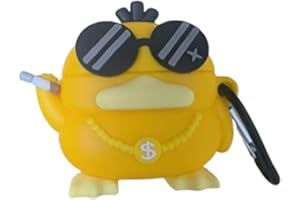 eglixu Urocze etui na słuchawki AirPods 4 (2024), potężna ochrona przed upadkiem, zabawny kreatywny pokrowiec na słuchawki do AirPods 4. generacji, etui ładujące dla chłopców i dziewcząt (fajna