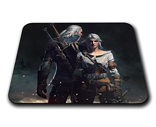 Preisvergleich Produktbild Mauspad Geralt & Ciri The Witcher 3 Wild Hunt
