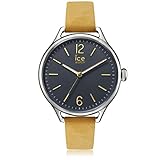 Ice-Watch - ICE time Beige Blue - Beige Damenuhr mit Lederarmband - 013059 (Medium)