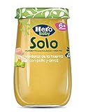  HERO Baby solo verduras de la huerta con pollo y arroz 100% ecolgica 190 gr
