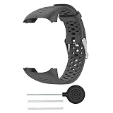 KOBWA Polar M400/ M430 GPS-Laufuhr Uhrenarmband, Polar M400/ M430 Laufuhr Silikon Armband Zubehör Weich Silikon Gummi Ersatz Uhrenarmband Armband Sport Armband