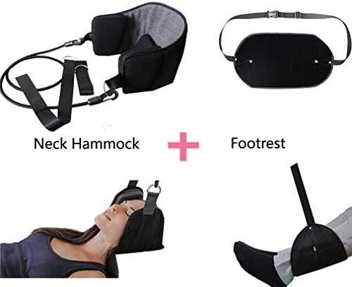 Maelu Sports Posture Corrector Spinal Support - Physical Therapy Posture Brace for Men or Women - Back, Shoulder, and Neck Pain Relief with Footrest Set- Posture Trainer