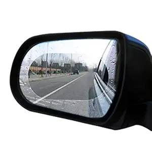 BrandBites Compatible HD Anti-Water Anti-Mist Anti-Fog, Waterproof Car Side Rearview Mirror Protect Film -2 Pieces