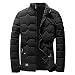 Produktbild AIni Herren Winter Reißverschluss Wolle Bluse Verdickung Mantel Pullover Outwear Top Bluse Warm Coat Mäntel Jacke 2019 Neuheit(XL,Schwarz)