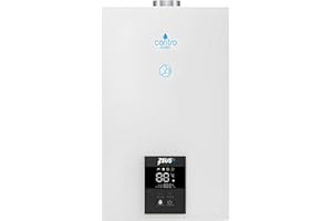 GALYON Zeus 12L Calentador de Agua Butano/Natural Estanco a Gas LPG Instantáneo o Natural, Certificado CE, Sin Tanque para Interior (Gas Natural, 1, Unidad)