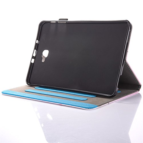 inShang T580/T585 Cover für Samsung Galaxy TAB A 10.1 Inch T 580 Hülle mit PU Leder Skins Etui Schutzhülle Ständer Smart Case Cover, - 5