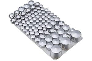 XMT-MOTO MOTORCYCLE PARTS XMT-Moto ABS Bolzenaufsätze Abdeckungs-Set passend für Harley Davidson Softail Twin Cam 1984–2006, Chrom