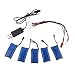 Produktbild Andoer RC Quadcoropter Drohne Lipo Batterie Akku mit 1 to 5 USB Ladegerät für Hubsan X4 H107 H107L H107C H107D