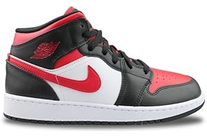 NIKE Air jordan 1 mid black fire red - 38.5