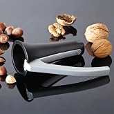 Deconox Cast Steel Hazelnut and Walnut Butter | Suitable for Palm Use | Durable and Sturdy Easy to Use Almond Crusher, Rust