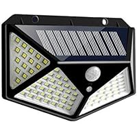 OnTech Solar Lights for Garden 100 LED Motion Sensor Security Lamp for Home and Garden,Outdoors | Bright Solar Wireless…