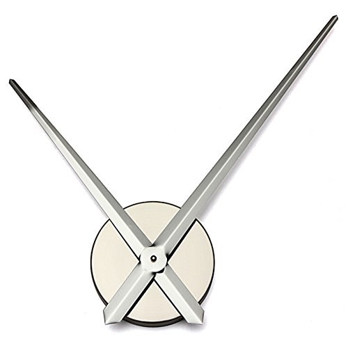 MECO 3D Wanduhr DIY Design Wohnuhr Nummer Ziffer Uhr Wandaufkleber Wandtattoo Deko - 6