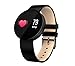 Produktbild LJXAN Fitness Activity Tracker Smart Armband Herzfrequenz Bluthochdruck Blut Sauerstoff Schlaf Monitor Sport Pedometer Fashion Health Gift,Black