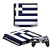 Produktbild Playstation 4 Slim Konsole + 2 Controller Design Schutzfolie Skin Faceplates Schutz Folie Motiv Griechenland ( Herstellung in Deutschland )