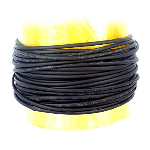 Teabelle Termorestringibile tubo termorestringenti Wire Wrap nero 10 m 2 mm