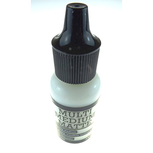 Ranger inK41511 1/2 oz Multi Medium Matt Acryl Gel, Synthetic Material, durchsichtig, 2.5 x 2.5 x 7.6 cm - 3