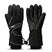 Produktbild Xasclnis Unisex Skifahren Winter Warme Handschuhe, Winddichte Wasserdichte Dicke Baumwolle Motorradhandschuhe (Color : Black, Size : XL)
