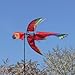 Produktbild Windspiel - 5-Wing Parrot - UV-beständig und wetterfest - Windrad: Ø56cm, Motiv: 62x10cm Gesamthöhe: 110cm - inkl. Fiberglasstab und Bodendübel (Parrot)
