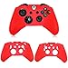 Price comparison product image Prevently Anti-slip Silicone Cover Skin, Bright Color Silicone Rubber Skin Case Gel Protective Cover For Xbox One Wireless Controller (Red)