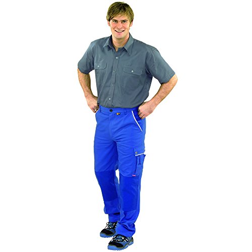 Planam Bundhose Canvas 320, Größe 64, 1 Stück, kornblau, 2120064 - 5