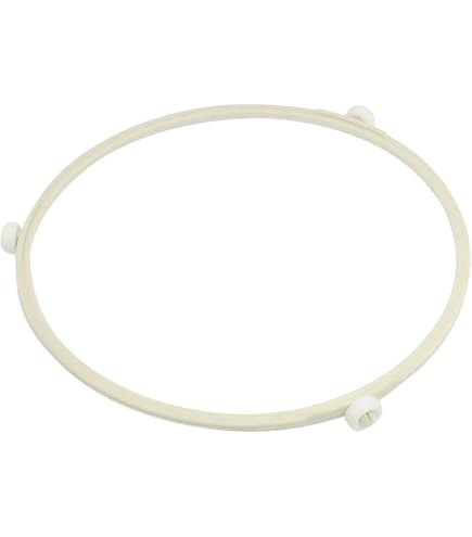 Anello Per Piatto Girevole Per Microonde – Rullo In Plastica Con 3 Ruote, Adatto Per Vetro Da 31,5 Cm (12,4 Pollici), Universale