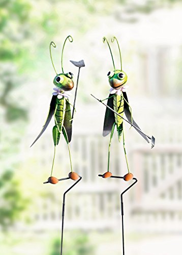 Gartenstecker „Grashüpfer“ im 2er Set - 6
