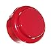 Produktbild 1 Spielautomat Einbautaster ROT Button rund 33mm Mikrotaster RED Mikroschalter Switch Neu Ersatz Aktionstaster Joy-Button