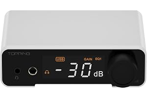 TOPPING DX1 II DAC & hörlursförstärkare ES9039Q2M, DAC-chip med optisk utgång/ingång, förförstärkarläge, balanserad linjeutgå