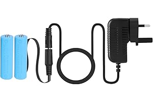 Aieve AA Battery Eliminator, Replace 2 AA Batteries Power Supply Adapter for LED Fairy Light, Thermostat, Table Lamp, Motion Sensor Trash Can, Clocks, Wireless Electronics