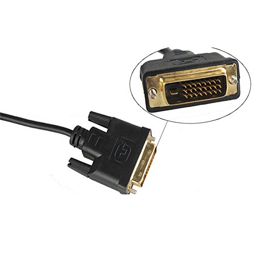 Ukelove HDMI auf DVI High Speed Adapter Kabel HDTV bis zu 1080P Full HD 3D Ready vergoldete Kontakte (6 Feet/ 1.8m) - 2