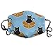 Produktbild Black Cat In A Box Anti-dust Cotton Mouth Face Masks Reusable for Outdoor Half Face Masks