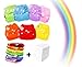 7x Adjustable, Colorful and Washable Baby Nappies + 7 Inserts / One size design: S M L all in one size