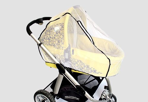 Universal Prams / Bassinet Mosquito Net Fits Most / Buggies