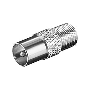f stecker auf koaxial stecker