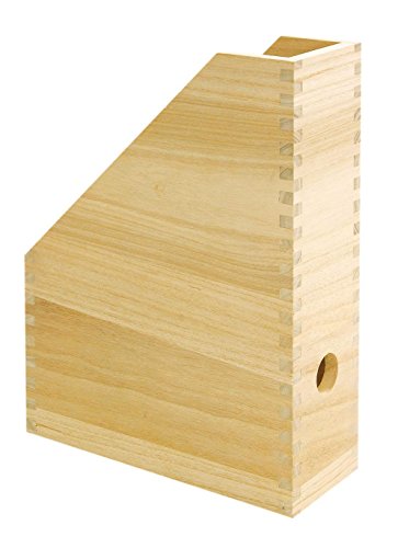 Stehsammler Zeitschriftensammler, Stehordner, Zeitschriftenbox aus Holz, von VBS