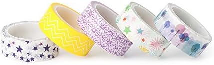 10-Piece Bullet Journal Traveler's Notebook Washi Tape Fits Leuchtturm And Moleskine Notebooks