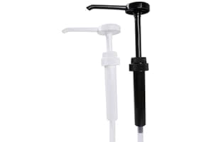 Adems 5 Litre Pump Dispenser (1 Pack) for 5ltr Containers, universal usage for Commercial and Home Use Pump neck size 38-400, White