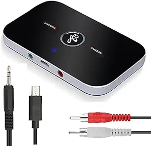 Etzin 2 in 1 Wireless Bluetooth 4.1 Transmitter & Receiver, Wireless Stereo Audio Adapter Car Kit for Headphones, TV, Computer, MP3 / MP4, and More