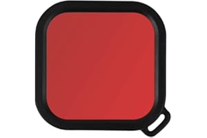 Flycoo2 Tauchfilter für Insta360 One R 4K / 1 Zoll Unterwasserfarbfilter (rot)