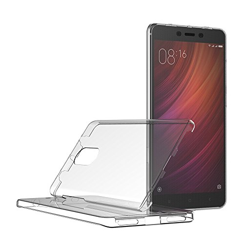 Funda Xiaomi Redmi Note 4  AICEK Transparente Silicona 360  Full Body Fundas para Xiaomi Redmi Note 4 Carcasa Silicona Funda Case  5 5  